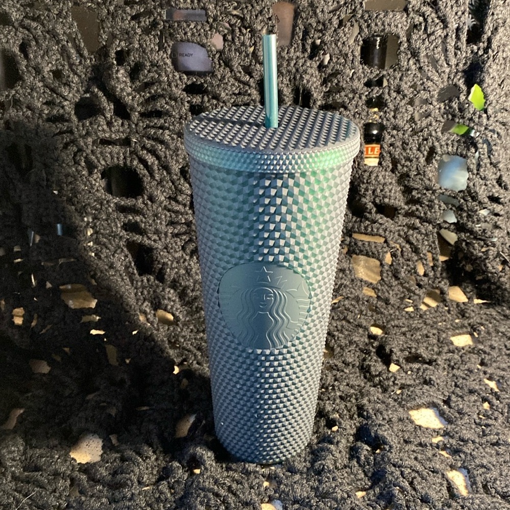 Starbucks Forest Green Studded Tumbler